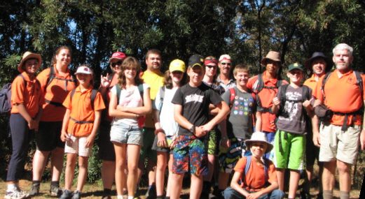 The starting group